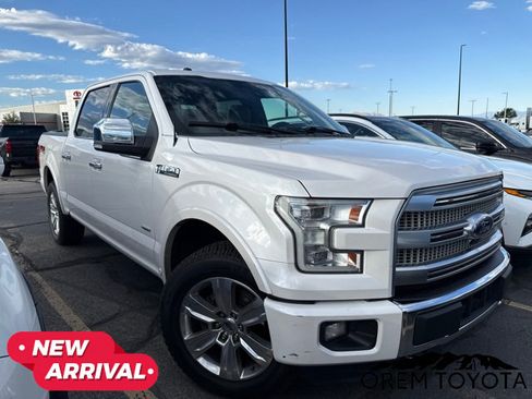 Used 2015 Ford F150 Platinum w/ Equipment Group 701A Luxury AWD/4WD image 1