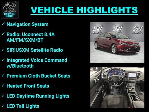 Used 2015 Chrysler 200 Limited w/ Comfort Group FWD image 3