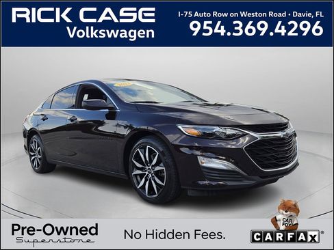 Used 2021 Chevrolet Malibu RS image 1