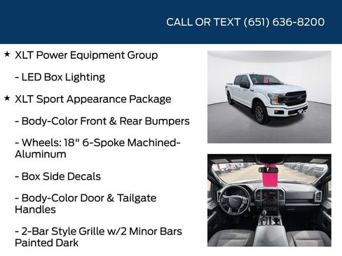 Used 2018 Ford F150 XLT w/ Equipment Group 302A Luxury AWD/4WD image 25