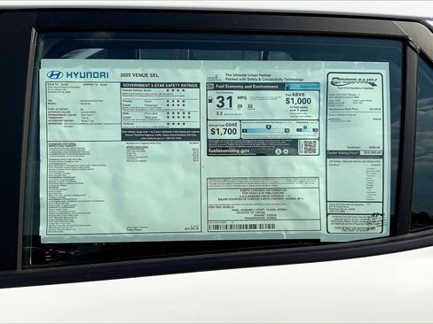 New 2025 Hyundai Venue SEL image 26