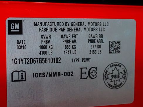 Used 2016 Chevrolet Corvette Z06 image 20