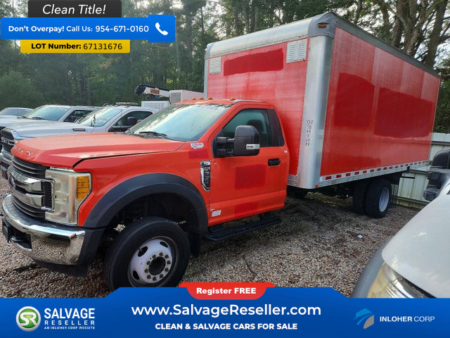 Used 2017 Ford F550 2WD Regular Cab Super Duty image 1