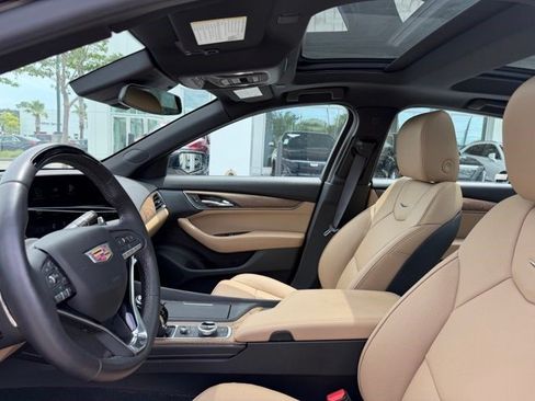 Certified 2025 Cadillac CT5 Premium Luxury w/ Sun And Sound Package RWD image 9