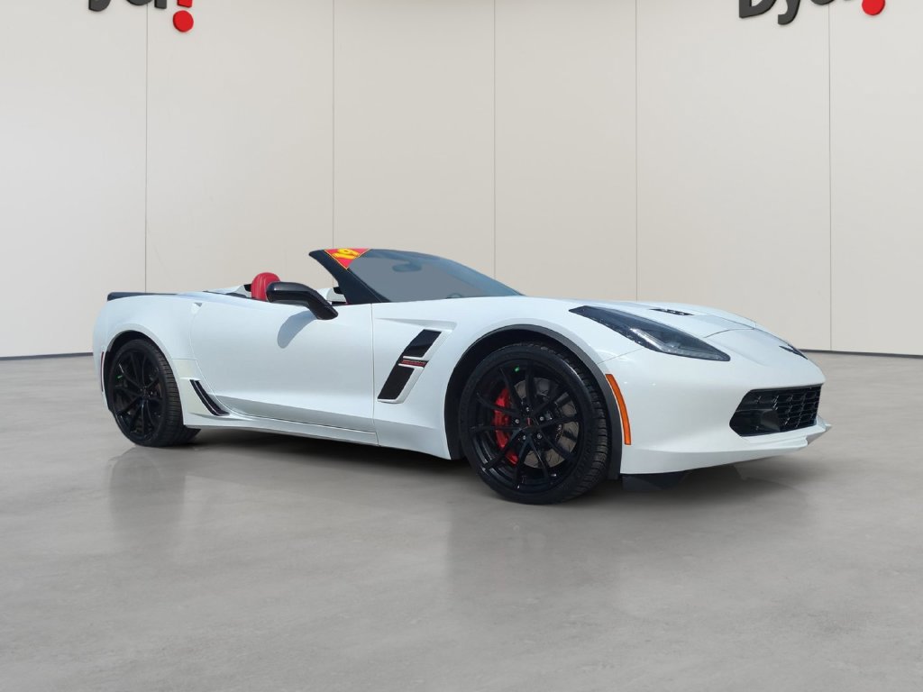 Used 2019 Chevrolet Corvette Grand Sport w/ Carbon Flash Badge Package RWD image 1