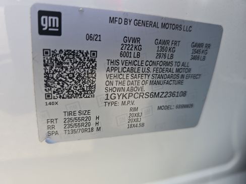 Used 2021 Cadillac XT6 Premium Luxury FWD image 37