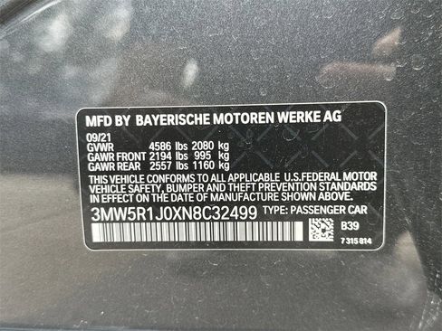 Used 2022 BMW 330i Sedan w/ Premium Package image 26