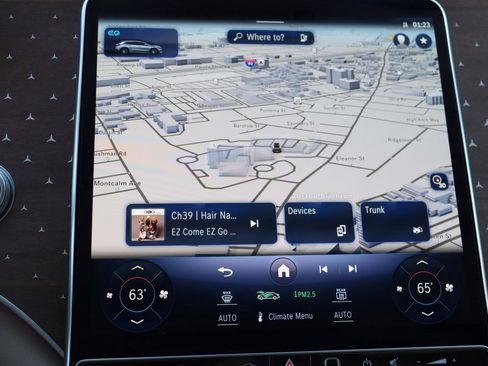 Used 2023 Mercedes-Benz EQS 450+ 4MATIC SUV w/ Exclusive Trim Package image 37