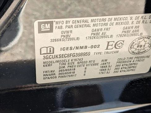 Used 2015 Chevrolet Silverado 1500 LTZ image 19