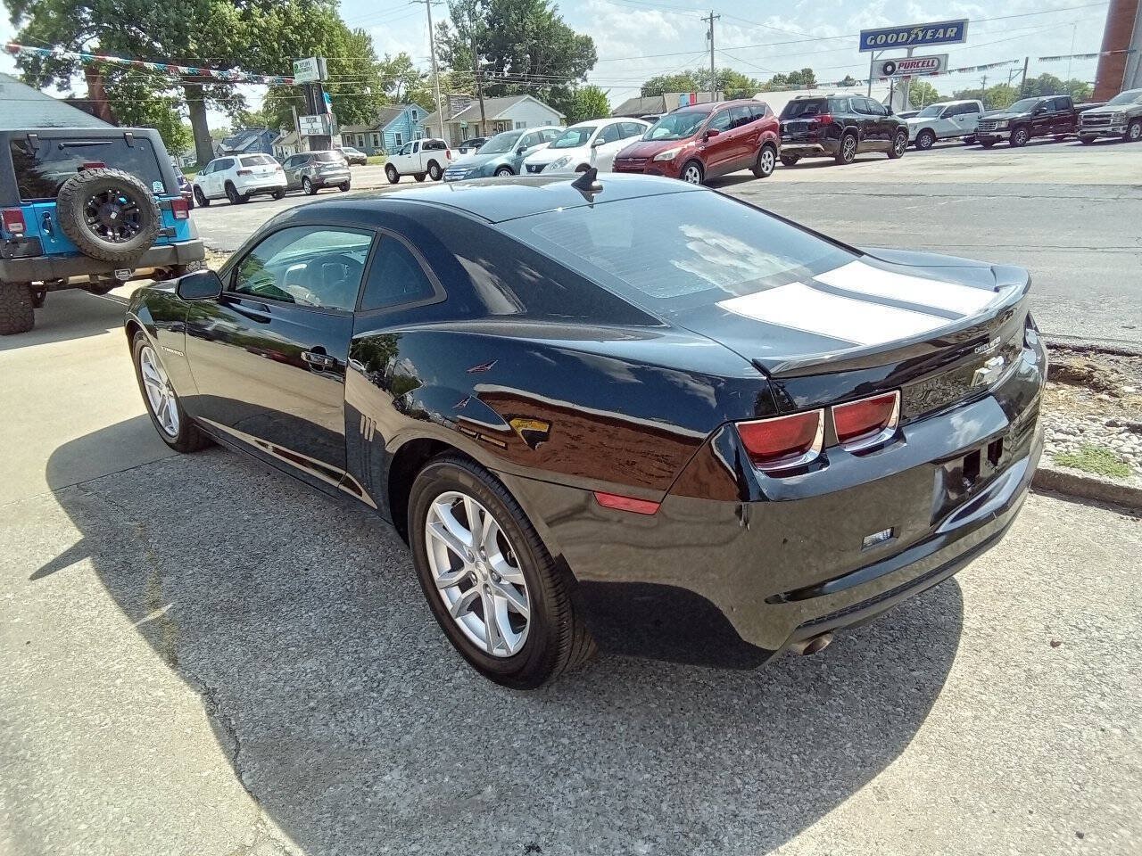 Used 2013 Chevrolet Camaro LS w/ Silver Rally Stripe Package RWD image 6