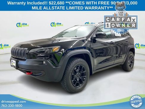 Used 2022 Jeep Cherokee Trailhawk w/ Trailer Tow Group AWD/4WD image 1