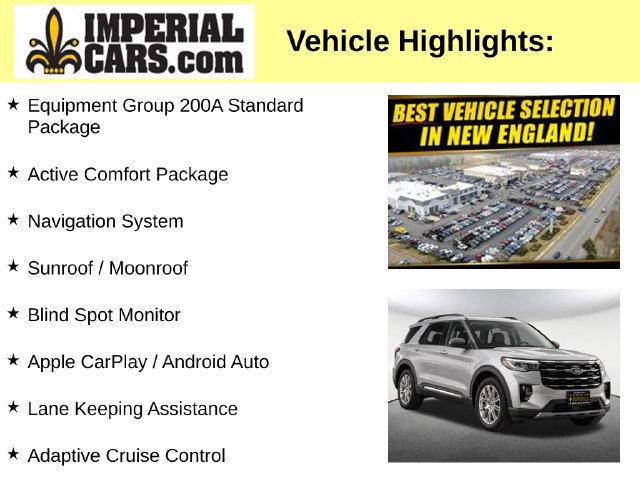 Used 2025 Ford Explorer Active w/ Active Comfort Package AWD/4WD image 3