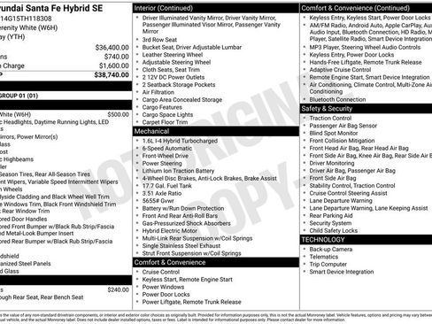 New 2026 Hyundai Santa Fe SE image 6