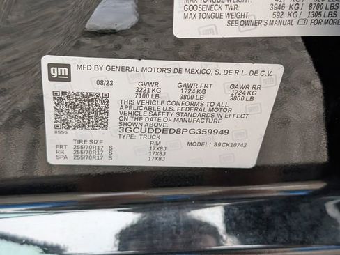 Certified 2023 Chevrolet Silverado 1500 LT w/ Protection Package AWD/4WD image 34