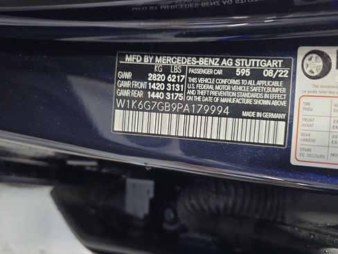 Certified 2023 Mercedes-Benz S 580 4MATIC Sedan image 33