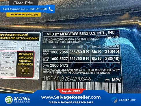 Used 2014 Mercedes-Benz ML 350 2WD image 13