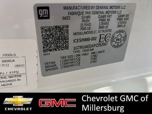 Used 2023 GMC Sierra 1500 Pro w/ Pro Value Package AWD/4WD image 32