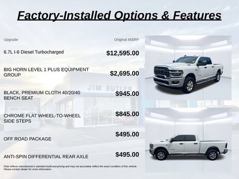 Used 2025 RAM 2500 Big Horn AWD/4WD image 2