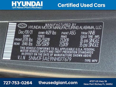 Certified 2022 Hyundai Tucson SEL w/ Convenience Package image 37