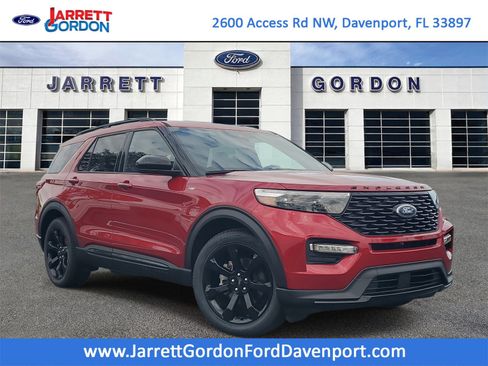 Certified 2023 Ford Explorer ST-Line w/ Class IV Trailer Tow Package image 1