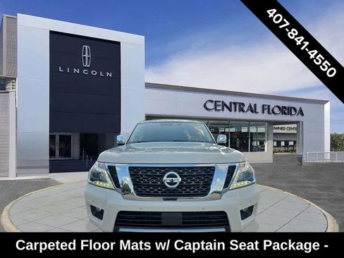 Used 2019 Nissan Armada Platinum w/ Captain's Chairs Package AWD/4WD image 2