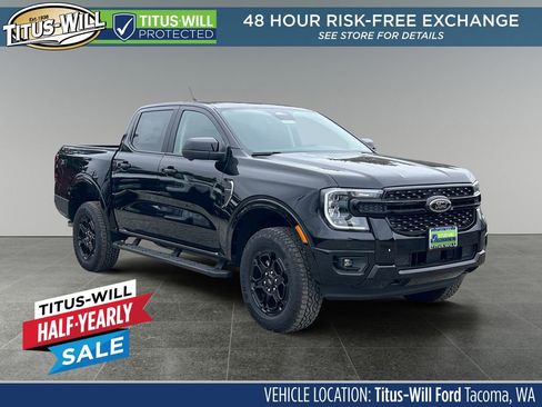 New 2026 Ford Ranger Lariat w/ Black Appearance Package AWD/4WD image 1