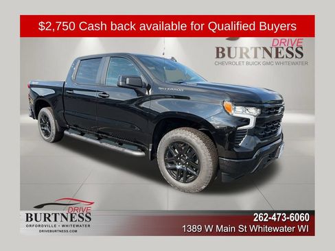 New 2026 Chevrolet Silverado 1500 RST w/ RST Select Package AWD/4WD image 1