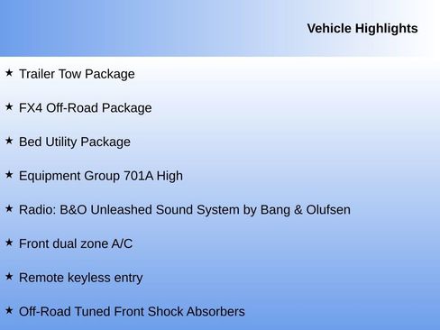 Used 2023 Ford F150 Platinum w/ FX4 Off-Road Package image 3