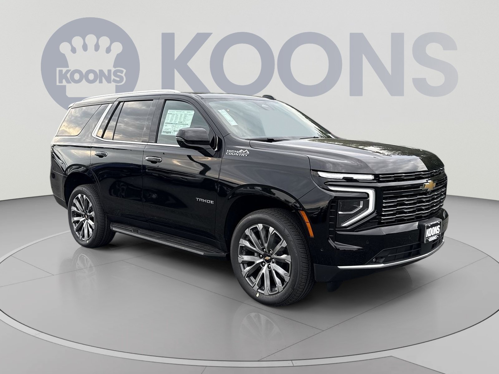 New 2026 Chevrolet Tahoe High Country w/ Sun And Tow Package AWD/4WD image 2