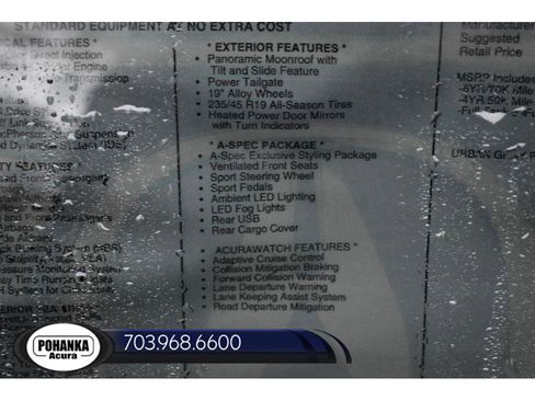 New 2025 Acura ADX A-Spec AWD/4WD image 37