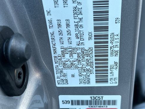 New 2026 Toyota Tundra SR5 image 33