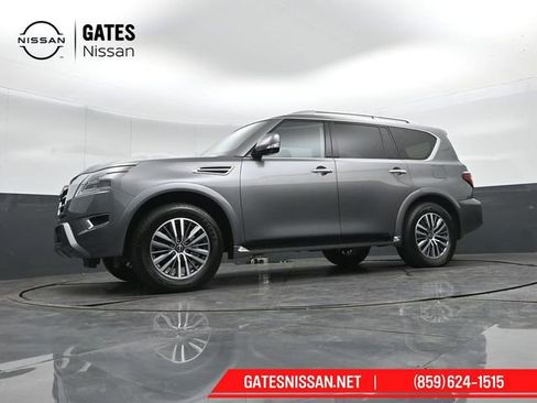 Used 2024 Nissan Armada SL w/ Captain's Chairs Package image 48