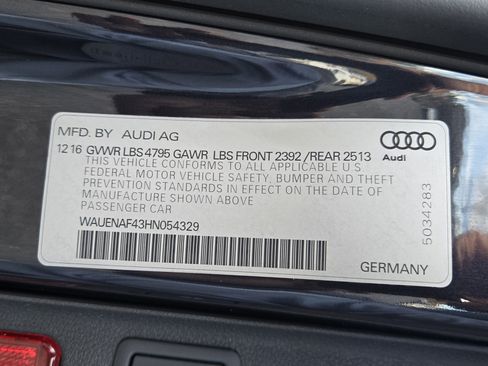 Used 2017 Audi A4 2.0T Premium Plus w/ Premium Plus Package image 35