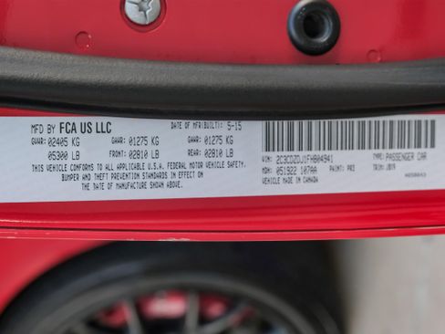 Used 2015 Dodge Challenger SRT w/ Technology Group image 52