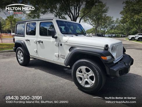 Used 2018 Jeep Wrangler Unlimited Sport S AWD/4WD image 1