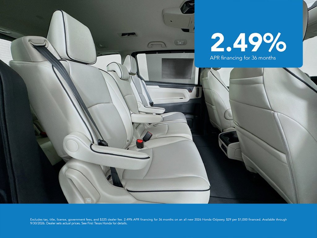 New 2027 Honda Odyssey Touring image 40
