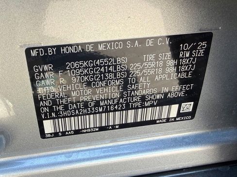 Certified 2025 Acura ADX AWD image 30