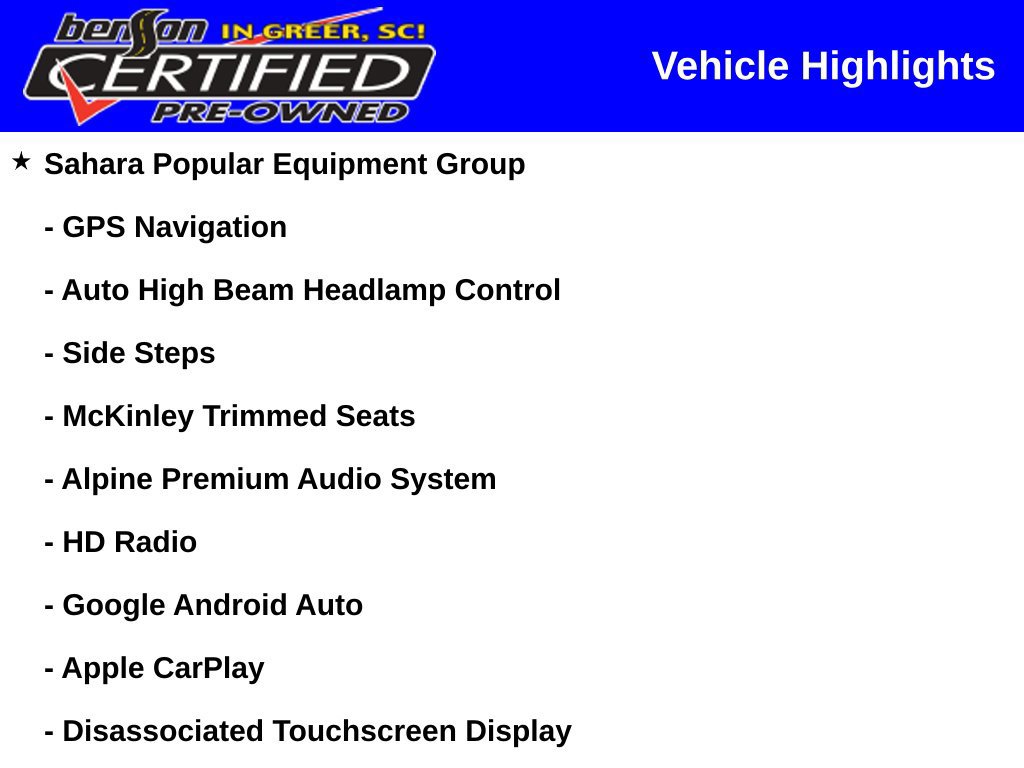 Used 2025 Jeep Wrangler Unlimited Sahara AWD/4WD image 3