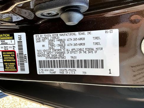 Used 2023 Toyota Tundra 1794 Edition w/ Advanced Package image 37