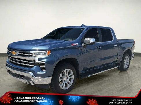 Used 2024 Chevrolet Silverado 1500 LTZ w/ Technology Package AWD/4WD image 2