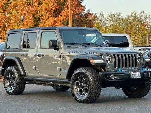 Used 2021 Jeep Wrangler Unlimited Rubicon 4xe w/ Steel Bumper Group image 10