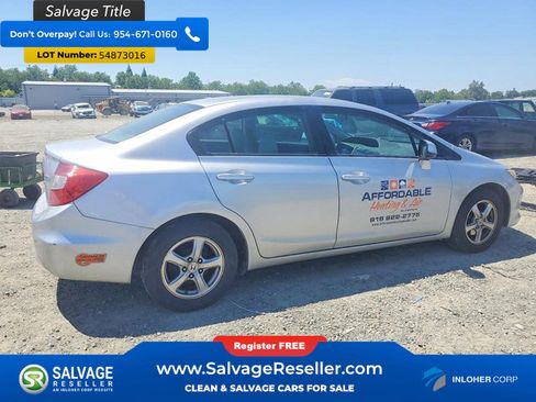 Used 2012 Honda Civic Natural Gas image 4