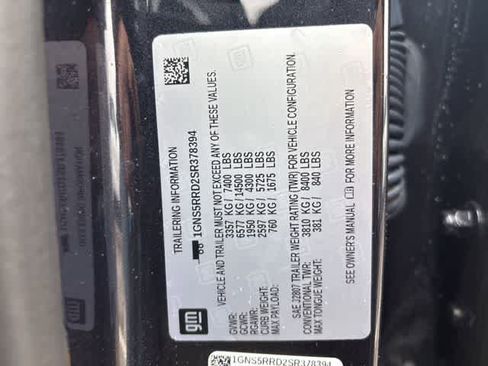 Used 2025 Chevrolet Tahoe RST w/ Comfort Package RWD image 22