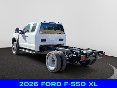 New 2026 Ford F550 4x4 SuperCab Super Duty w/ XL Chrome Package