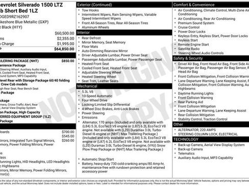 Used 2024 Chevrolet Silverado 1500 LTZ w/ Max Trailering Package AWD/4WD image 30