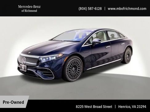 Certified 2023 Mercedes-Benz EQS 580 4MATIC Sedan image 1