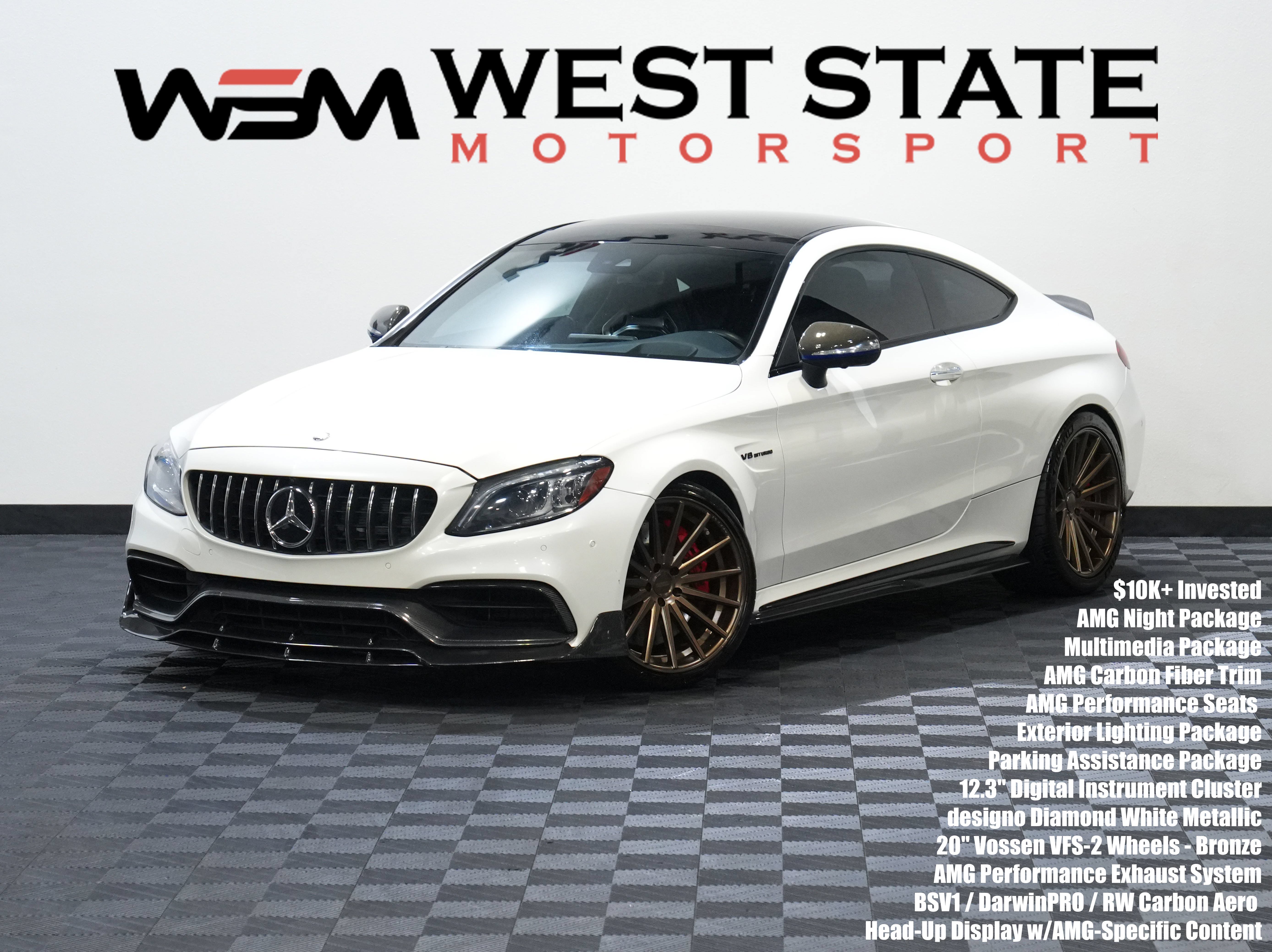 Used 2019 Mercedes-Benz C 63 AMG S image 1