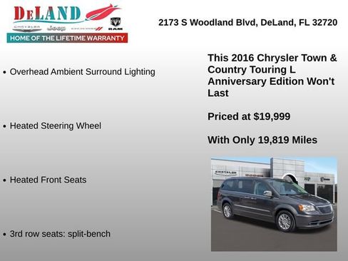 Used 2016 Chrysler Town & Country Touring-L FWD image 30