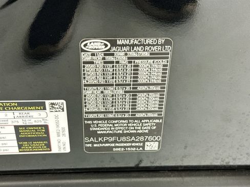 Certified 2025 Land Rover Range Rover SE AWD/4WD image 34
