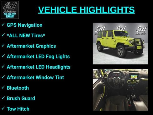 Used 2016 Jeep Wrangler Unlimited Sahara w/ Connectivity Group AWD/4WD image 3
